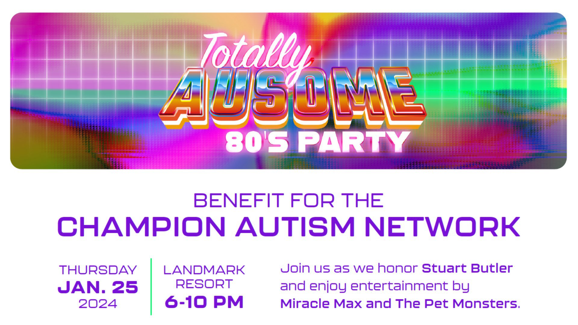 Totally 80's Party for CAN